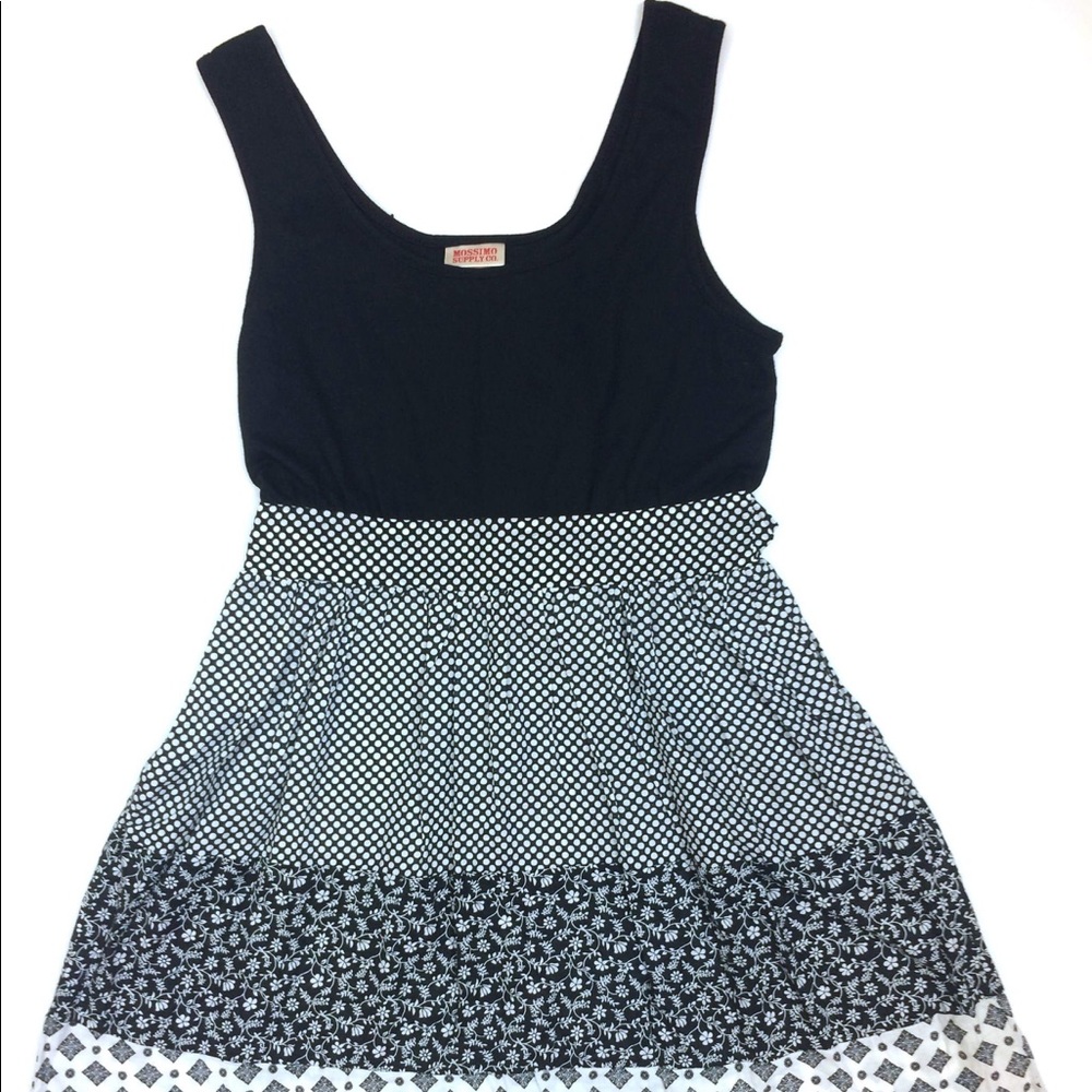 Black and white Merona Tunic Dress